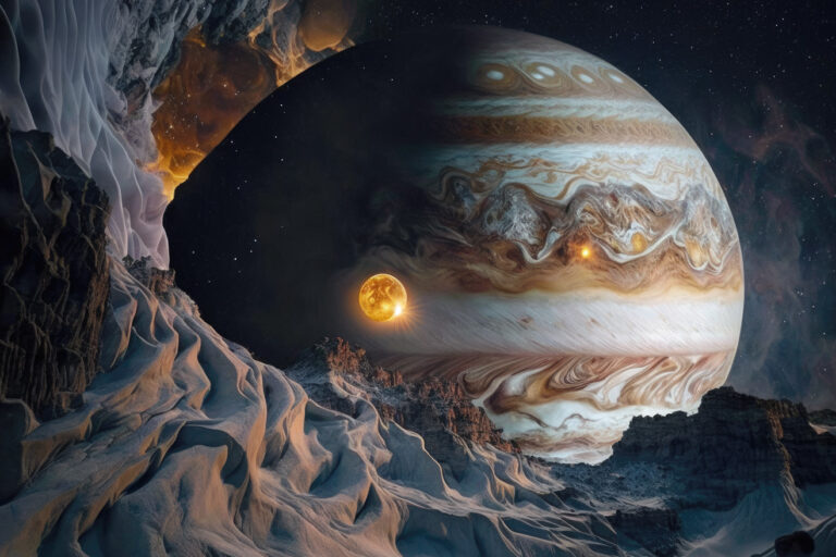 Jupiter seen from some planet